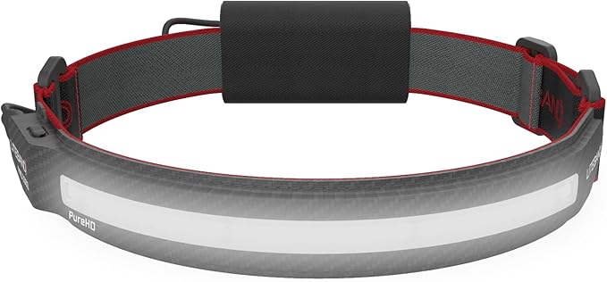 LED Headlamp, Liteband PRO 1400 Lumens Super Bright Head Lamp, Rechargeable Battery Powered Tactical Headlamps, Camping, Running, Hard Hat Light, Best Rated Hands Free Forehead Flashlight, Carbon