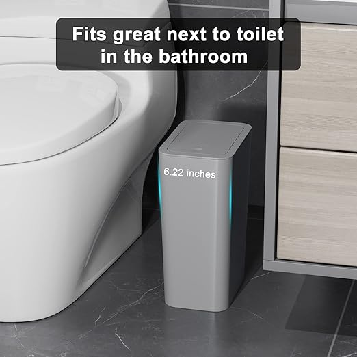 N. NETDOT Bathroom Trash Can