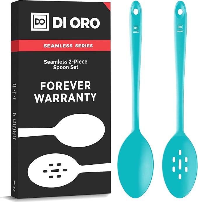 DI ORO Silicone Cooking Spoons