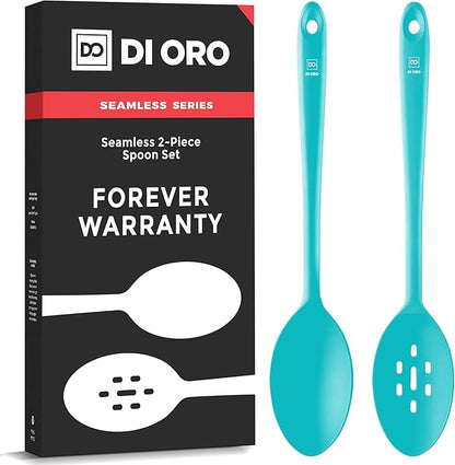DI ORO Silicone Cooking Spoons