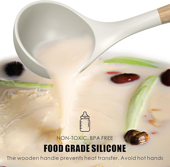 oannao Silicone Cooking Utensils Set
