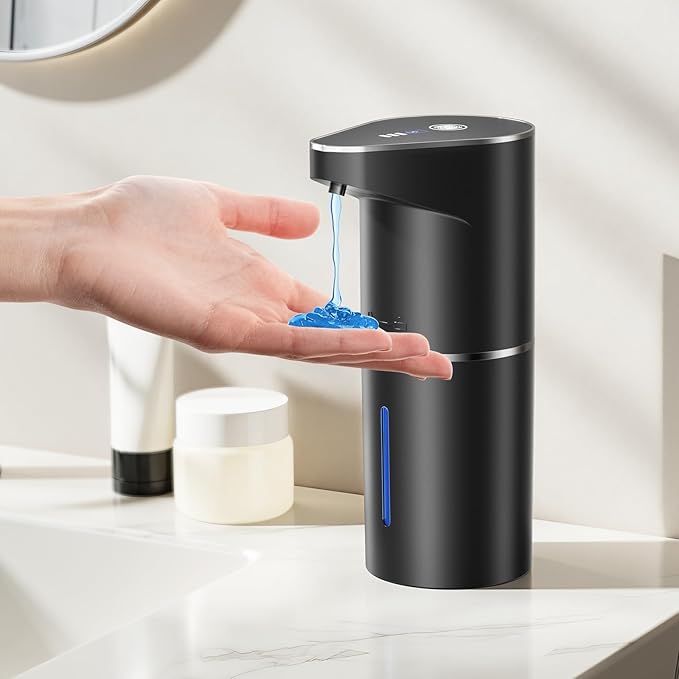 Fantictas Automatic Soap Dispenser, Touchless Hand Wall Mount Rechargeable 3