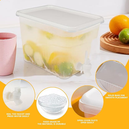 BEWBBAT 4 Pack 1.3 Gallon Drink Dispenser