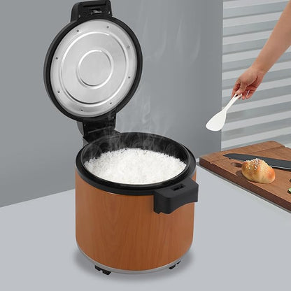 6.08 Gal Commercial Rice Warmer, Electric Non-Stick Pot Soup Warmers