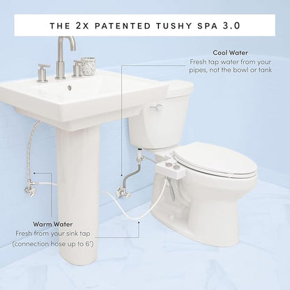 TUSHY Spa Warm Water Bidet Attachment