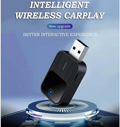 Wireless CarPlay Adapter 2-in-1 for Mercedes Benz Metris Cargo Van Metris Passenger Van, USB Design Plug and Play Bluetooth Fast Connection Car Accessories