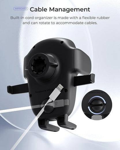 iOttie Easy One Touch Advanced CD Slot Car Phone Mount - Universal Cell Phone Holder for iPhone, Google, Samsung, LG, Moto and All Other Smartphones