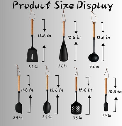 Exquisite Silicone Cooking Utensils Set