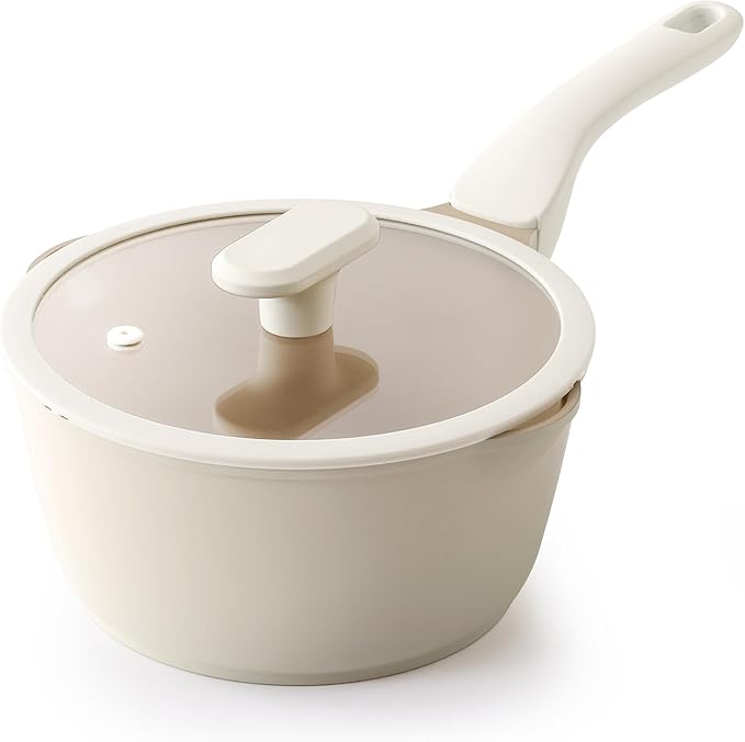 PRICUSIS Ceramic Nonstick Saucepan