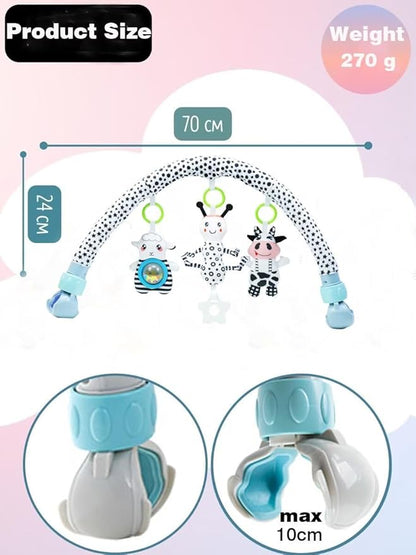 Pau1Hami1ton Baby Stroller Arch Toys, Car Seat Toys,Baby Gifts.S-19(Ant)