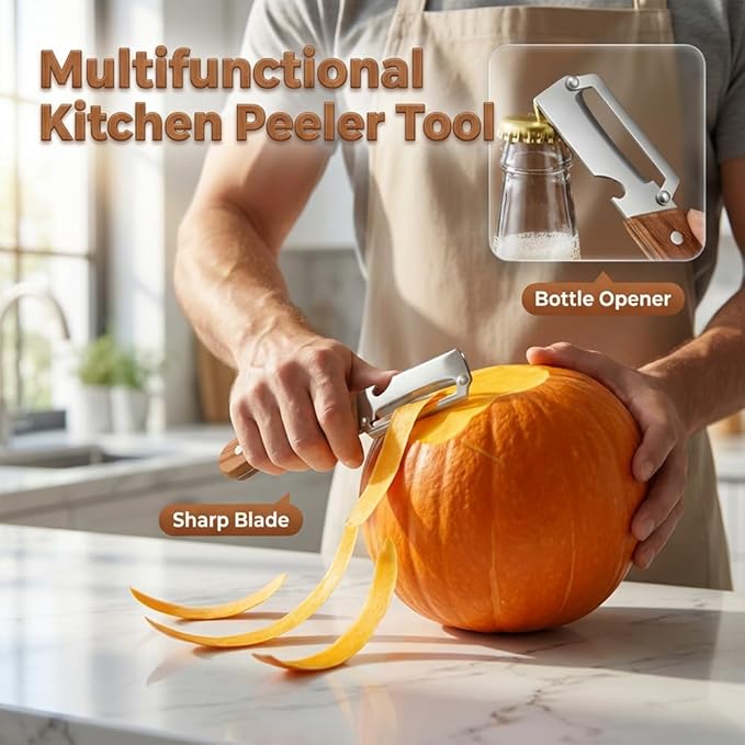 Multi-Functional Vegetable Peeler