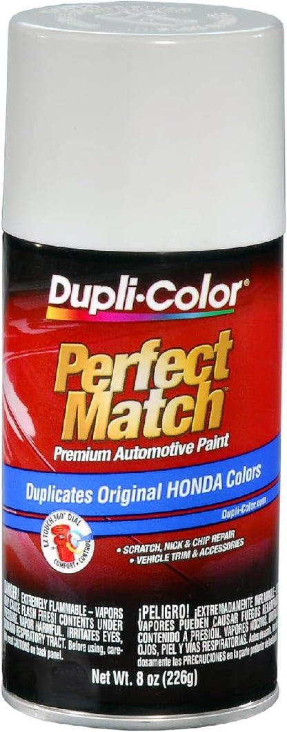 Dupli-Color EBHA09947 Perfect Match Automotive Spray Paint – Honda White Diamond, NH603P – 8 oz. Aerosol Can