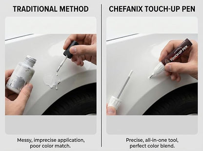 Supersonic Red (3U5) Touch Up Paint Pen Compatible with Toyota - Exact Color Match, 2-in-1 Brush & Pen,Car Paint Scratch Repair Kit for RAV4/Camry/Corolla/Tacoma/Highlander/Sienna
