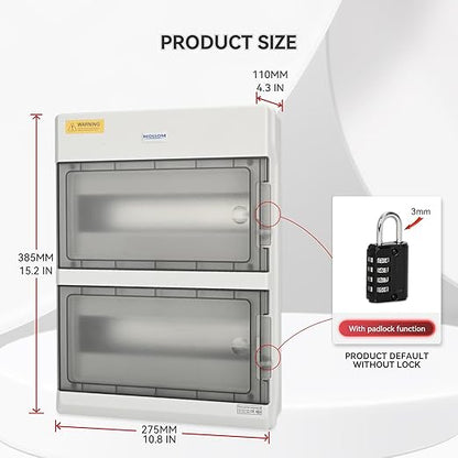 Mollom 24 Way Power Distribution Box