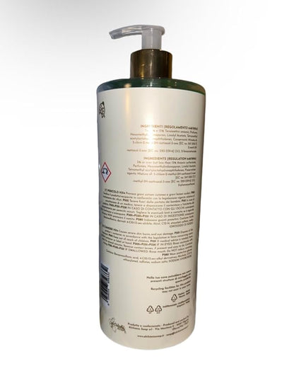 WHITE TEA & ITALIAN BERGAMOT DISH SOAP MADE IN ITALY 1000ML/ 33.8FL.OZ (PACK OF 1)