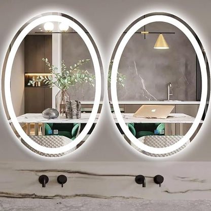 28 x 36 Inch Oval LED Vanity Mirror