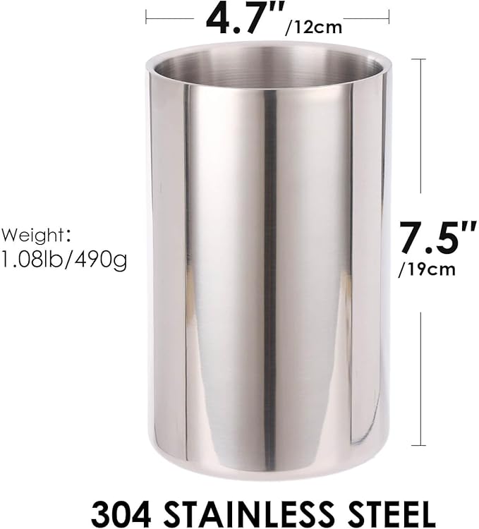 Double Wall Utensil Holder