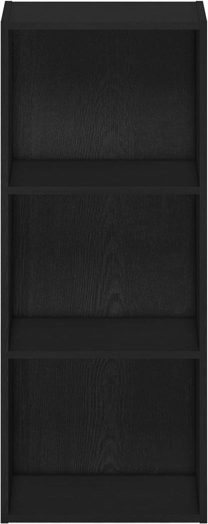 Furinno LUDER Book Shelf, 3-Cube Bookshelf, Bookcase