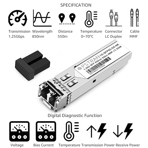 OPSTRAN 1000BASE-SX SFP Optical Transceiver Module Compatible