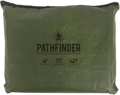 The Pathfinder School All Purpose Emergency Survival Blanket (OD Green)