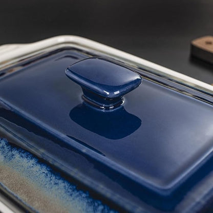 LOVECASA 4.5 Quart Ceramic Casserole Dish