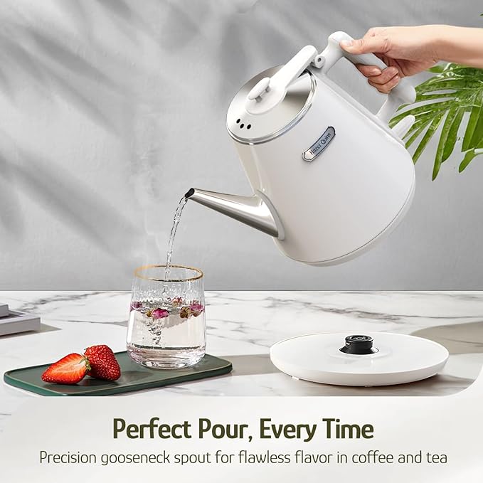 Hazel Quinn Electric Kettle - 1L/34oz Small Tea Kettle
