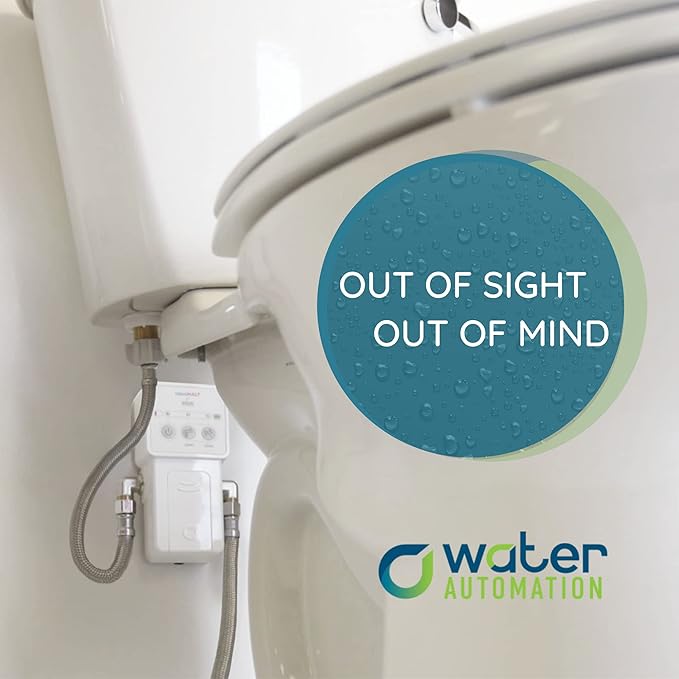 aquaHALT Smart Home Water Toilet Leak Detector Alarm and Automatic Shut Off