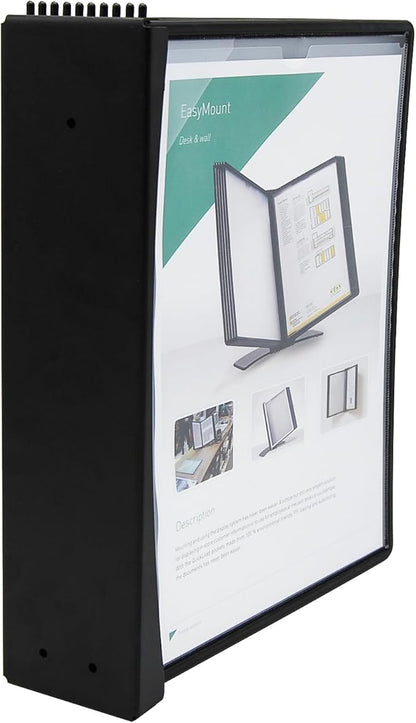 Tarifold DJOIS Wall Mount Reference and Display System – 10 Double-Sided Letter