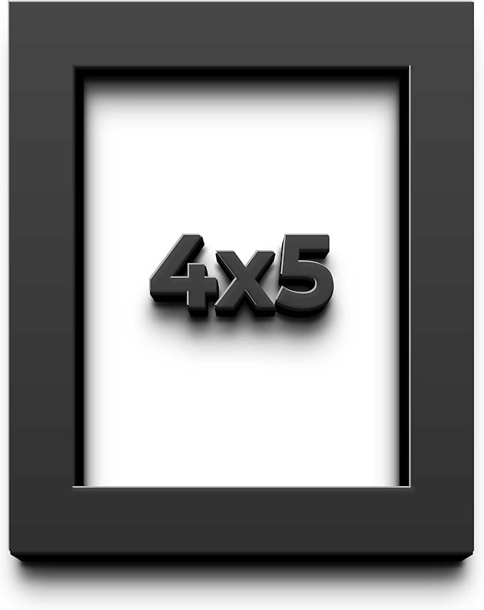 4x5 Black Shadow Box Frame