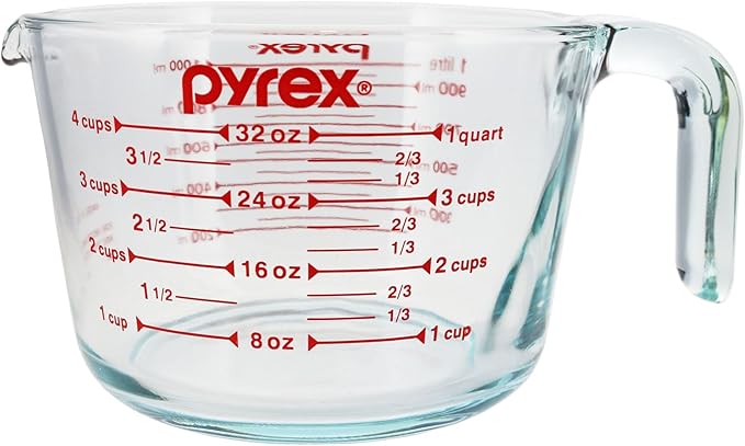 Pyrex 5301485 4 Cup Glass Measuring Cup