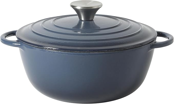 Gibson Home Addlestone 2.65 Qt Enameled Cast Iron Dutch Oven Pot