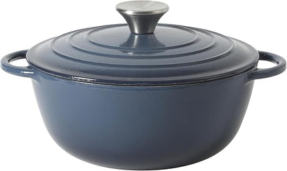 Gibson Home Addlestone 2.65 Qt Enameled Cast Iron Dutch Oven Pot
