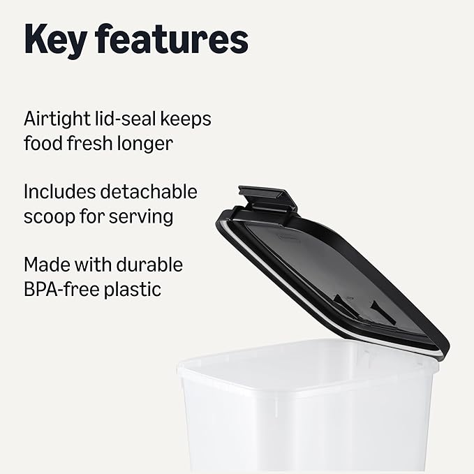 Amazon Basics Pet Food Storage Container