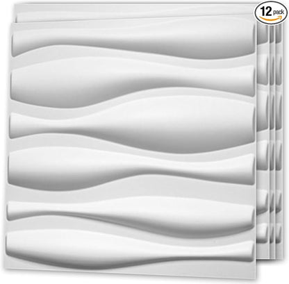 Art3d Decorative 3D Wall Panel, 32 Sq.FT PVC Interior Wall Decor