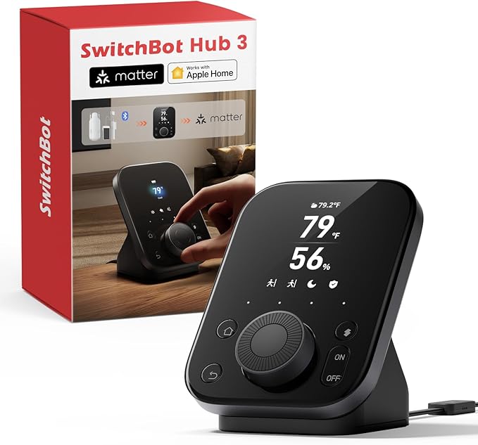 SwitchBot Hub 3, Smart Home Hub