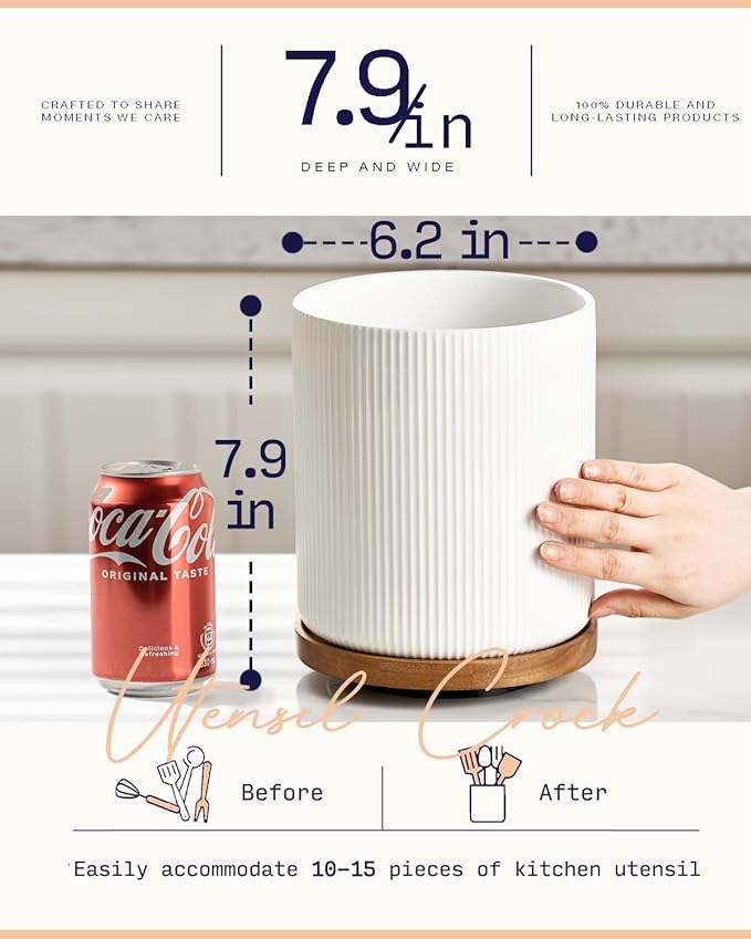 getstar Extra Large Rotating Utensil Holder