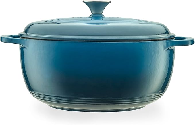 Mercer Culinary Enameled Cast Iron Round Dutch Oven, 6 qt.