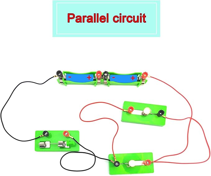 Science Buddies Basics STEM Electrical Circuit Kit Kids for Middle School Simple Classroom Electricity Circuit Kit for Kids Age 8-12 Basic