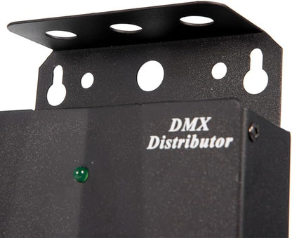MFL. 4-Way Isolated DMX Splitter Amplifier Distributor