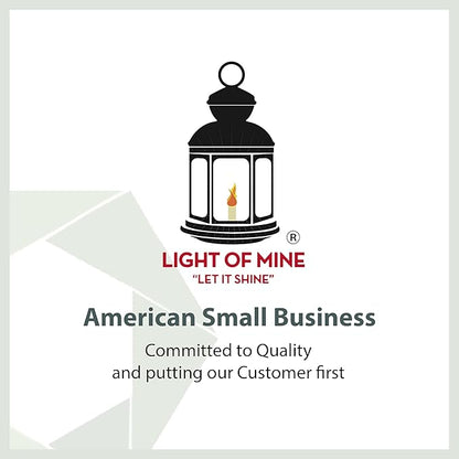 Light of Mine: 3" X 7" Oil Lamp Replacement Hooded Chimney - Clear Smooth Top Borosilicate Chimney (3" x 7")