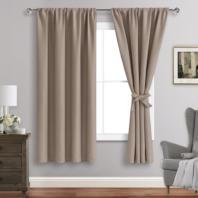 JIUZHEN Blackout Curtains for Bedroom