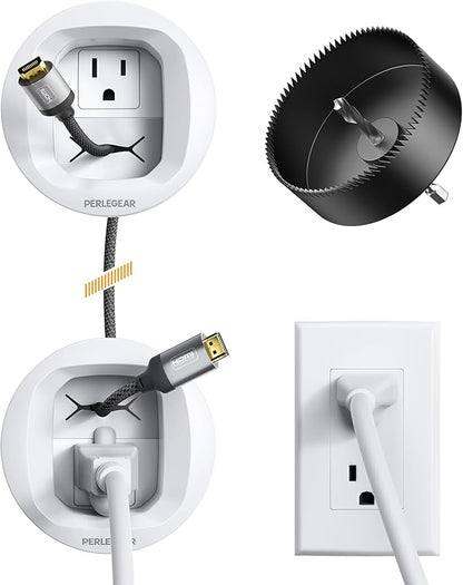 Perlegear in-Wall Cable Management Kit, TV Cord Hider