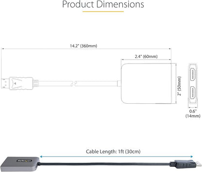 StarTech.com DP to Dual HDMI MST HUB