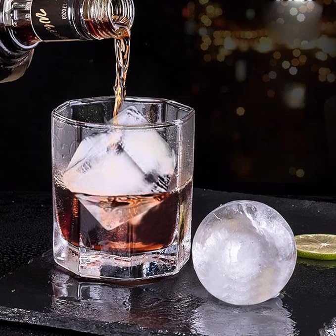ROTTAY Ice Cube Trays, Sphere Ice Ball Maker