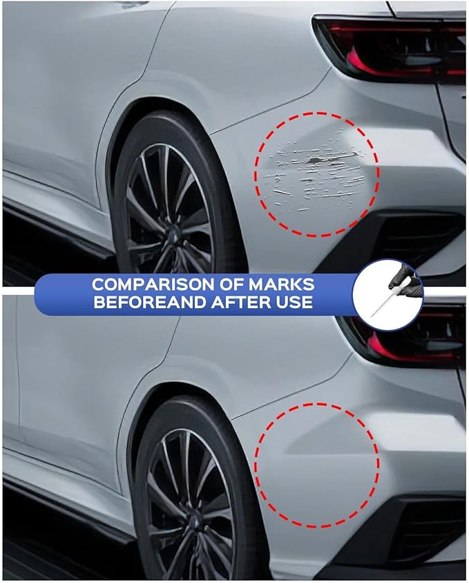 G1U Ice Silver Metallic Touch Up Paint Compatible with Subaru Exact Match Chips and Nicks Touch Up