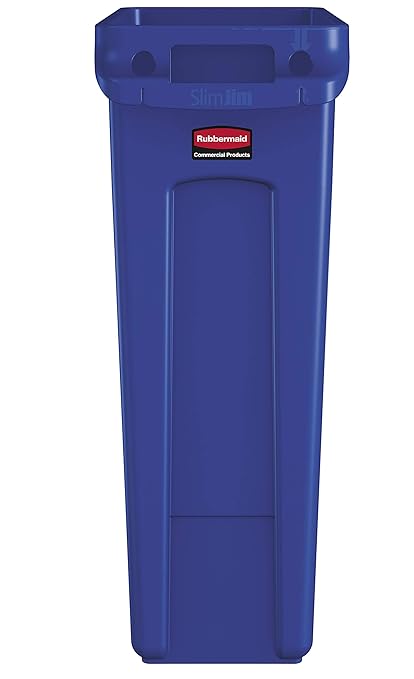 Rubbermaid Commercial Products Slim Jim Trash/Garbage Can