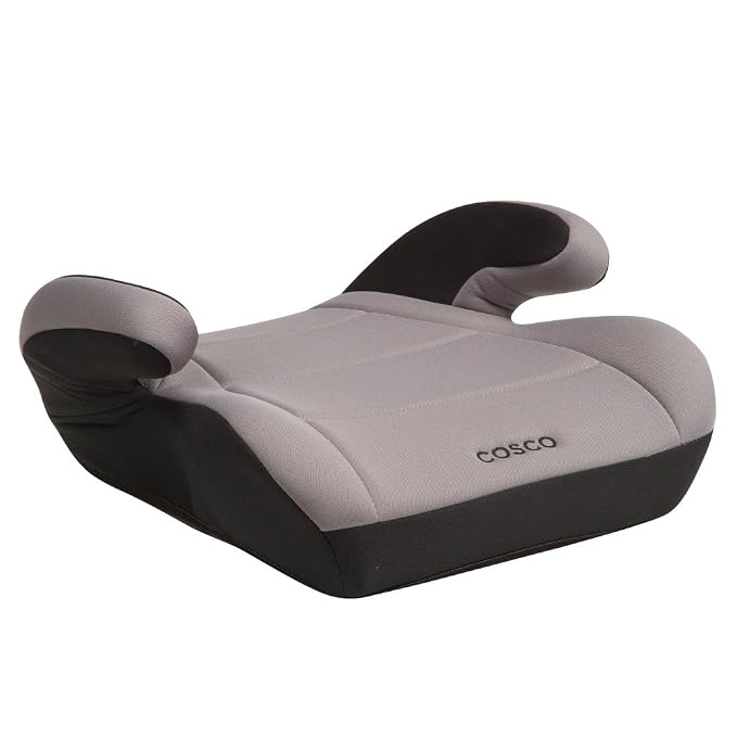 Cosco Topside Backless Booster Car Seat,Lightweight Booster Seats for Cars 40-100 lbs,Backless-Booster Seat for Car,Leo,(Pack of 2)