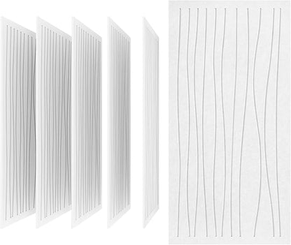 UMIACOUSTICS 6 PCS Acoustic Wall Panels, 47.2 x 23.6 Inches Flame Retardant