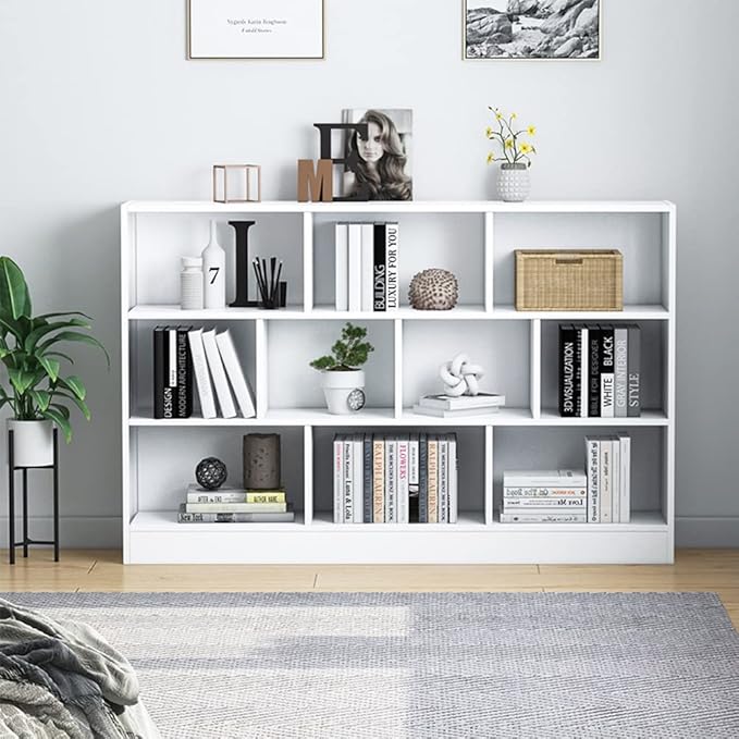 IOTXY Open Shelf Low Bookcase