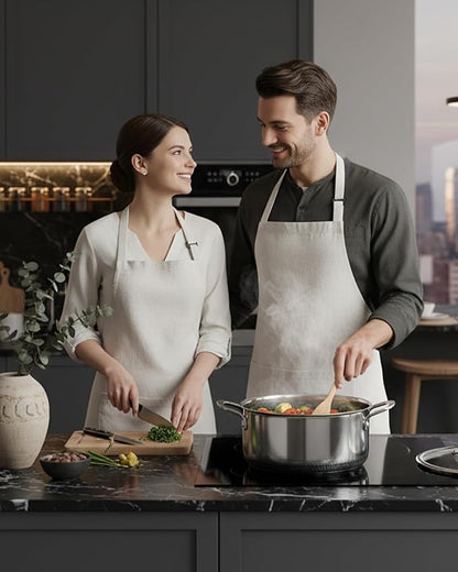 USELUCK Nonstick 5-QT Stock Pot